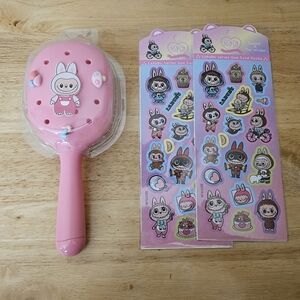 Monsters Pink Hairbrush Bundle